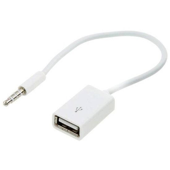 Northix 3,5 mm Aux moški na USB ženski adapterski kabel