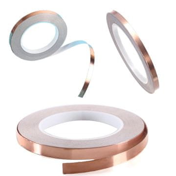 Northix Bakreni trak proti polžem - 10 mm širine - 20 m zvitek
