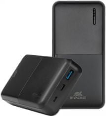 RivaCase VA2571 Quick Charge 3.0 prenosna baterija, 20000 mAh, črna