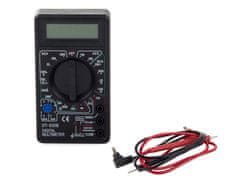 Silver LCD digitalni elektronski tokovni multimeter