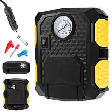 Verkgroup 12V avtomobilski kompresor 10 bar 27L/min LED svetilka