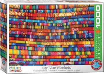 EuroGraphics Puzzle Perujska odeja 1000 kosov