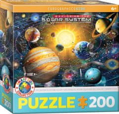 EuroGraphics Puzzle Raziščite sončni sistem 200 kosov