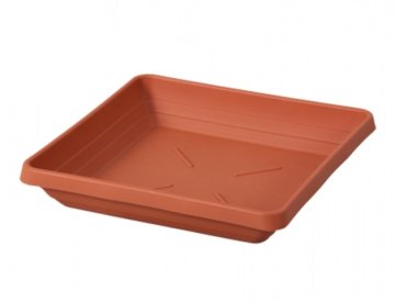 Skleda pod loncem 30x30cm QUATTRO terakota CZ