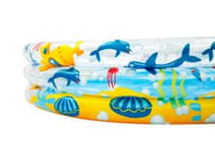 Bestway Napihljiv bazen z motivom rib, 152x30cm, asorti