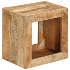 Vidaxl Stolček 40x30x40 cm trden mangov les