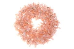 Autronic Božikov venec, barva lososa. UKK290-PINK