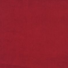 Vidaxl Stolček za noge vinsko rdeč 78x56x32 cm žamet