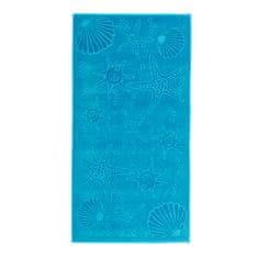 Svilanit Star plažna brisača, 80x160 cm, modra