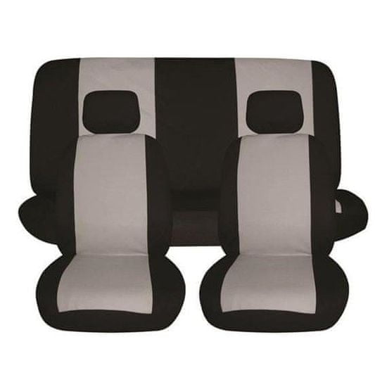 Harmony prevleke za sedeže, 6 delne, sivo-črne