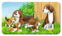 Ravensburger Moja prva sestavljanka Animal Family 9x2 kosov
