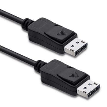 Qoltec displayport v1.4 male | displayport v1.4 male | 8k | 2m