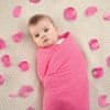 Tommy Lise bombažna muslinska plenica Rosy Blush 120x120 cm