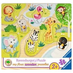 Ravensburger Lesen vložek Živali v ZOO