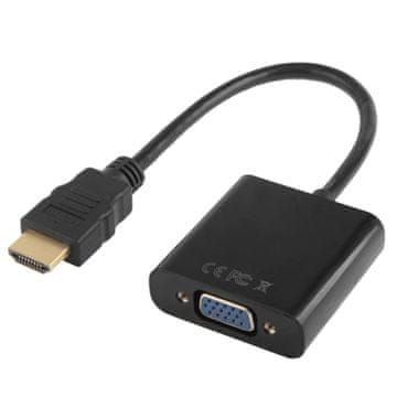 Northix Adapter HDMI v VGA z avdio vhodom