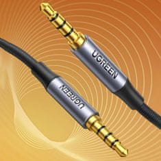 Ugreen AUX avdio kabel mini jack 3,5 mm moški 3 m črn