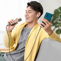 Ugreen AUX avdio kabel mini jack 3,5 mm moški 3 m črn