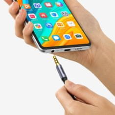 Ugreen AUX avdio kabel mini jack 3,5 mm moški 3 m črn