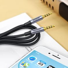 Ugreen AUX avdio kabel mini jack 3,5 mm moški 3 m črn