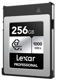 Lexar Cfexpress hitra kartica, 256 GB, Type B Silver