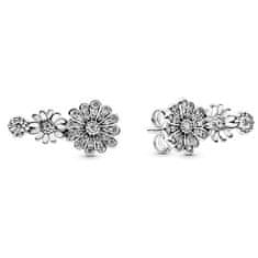 Pandora Srebrni uhani Marjetice 298876C01