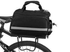 Verkgroup 3v1 zložljiva kolesarska torba za prtljažnik kolesa – vodoodporna