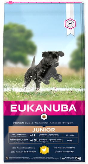 Eukanuba hrana za pse Junior Large Breed 15 kg