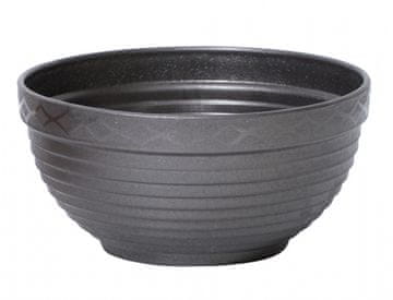 Prosperplast MISA plastična posoda d13x7cm, antracit