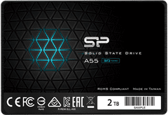 Silicon Power Ace A55 SSD disk, 2 TB, 6,35 cm, SATA III, 6Gb/s, 560/530 MB/s (SP002TBSS3A55S25)