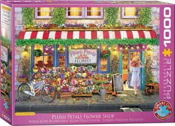 EuroGraphics Puzzle Cvetličarna Plush Petals 1000 kosov