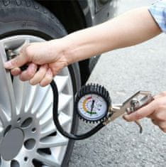 Korbi Pistola za Polnjenje Pnevmatik z Manometrom