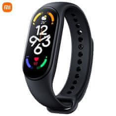 Mi Band 7 športna pametna zapestnica, Bluetooth 5.2, Android + iOS, 5ATM, črna