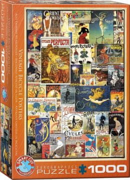 EuroGraphics Puzzle Vintage kolesarski plakati 1000 kosov