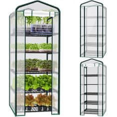 Malatec Vrtni rastlinjak 195x70x50cm 5 polic