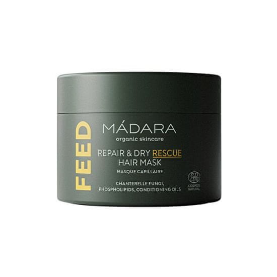 Madara Maska za suhe in poškodovane lase Feed ( Repair & Dry Rescue Hair Mask) 180 ml