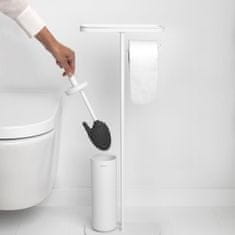 Brabantia Mindset večnamensko stojalo za WC, belo