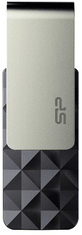 Silicon Power Blaze B30 USB ključ, 128 GB, USB 3.2, črn (SP128GBUF3B30V1K)