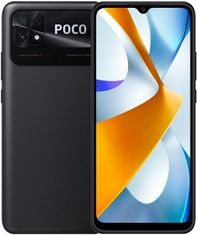 POCO C40 pametni telefon, 4GB/64GB, črna