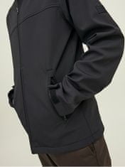 Jack&Jones Moška softshell jakna JJEMARVIN 12212363 Black (Velikost S)