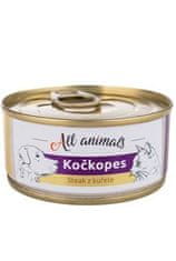 All Animals Vse živali catkopes piščančji zrezek 100g