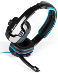 NGS GHX-505 gaming slušalke, 32 Ohmov 40 mm, črnomodre