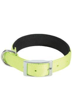 Zolux Ovratnica za pse SOFT NYLON zelena 20mm/45cm