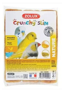 Zolux Piškotki ptica CRUNCHY CAKE SLIM 3ks 60g
