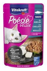 Vitakraft Cat Poésie DéliSauce žepek iz trske temen 85g