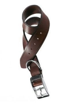 Ferplast Usnjena ovratnica VIP C 55cmx30mm, rjava FP 1 kos