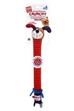 GiGwi Igralka pes Plush Friendz pes S hrustljav vrat