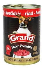 GRAND Cons. Superpremium govedina za pse 405g
