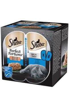 Sheba žep Perfect Portions s tuno 6x37,5g