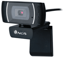 NGS XPRESSCAM 1080 spletna kamera, Full HD, črna