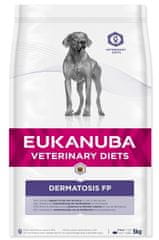 Eukanuba veterinarska dieta za pse z občutljivo kožo Dermatosis, 5 kg